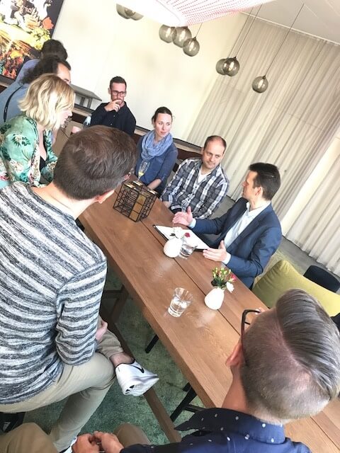 Blogger aus ganz Deutschland sprechen mit E.ON Vorstand Dr. Leonhard Birnbaum zum Thema SmartCity - Hyllie als Role-Model