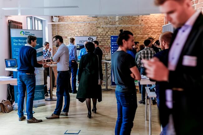 Expo beim Climate-KIC Demo Day 2017