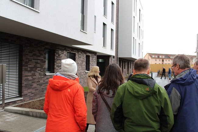 Gespräche mit einer neuen Bewohnerin des Quartiers Franklin im Rahmen von #SGEAV18