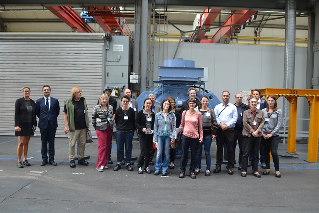 Werksbesichtigung bei der Firma Eickhoff Antriebstechnik GmbH Foto: AEE