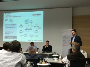 Präsentation des Projekts "Strombank" im Rahmen der SmartGrids BW #bloggertour von Dr. Robert Thomann, Projektleiter